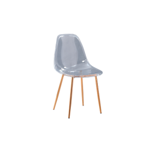 LES 4 CHAISES INVISIBLE PIED GOLD