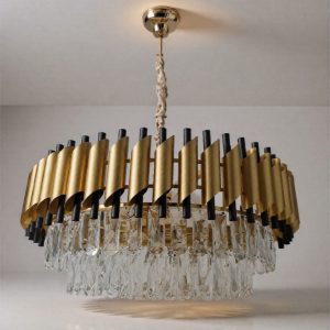 Lustre avec cristal Haut