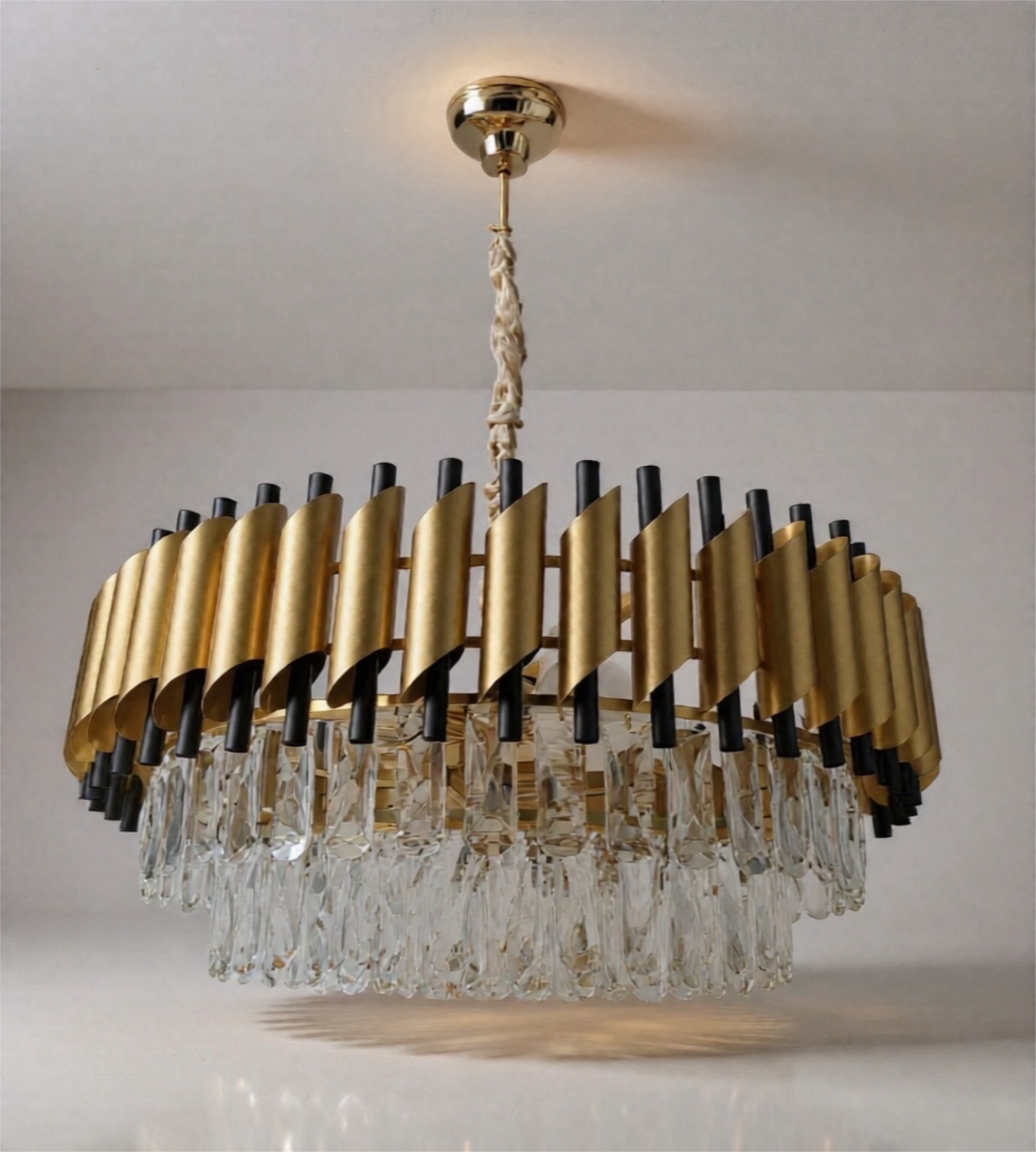 Lustre avec cristal Haut