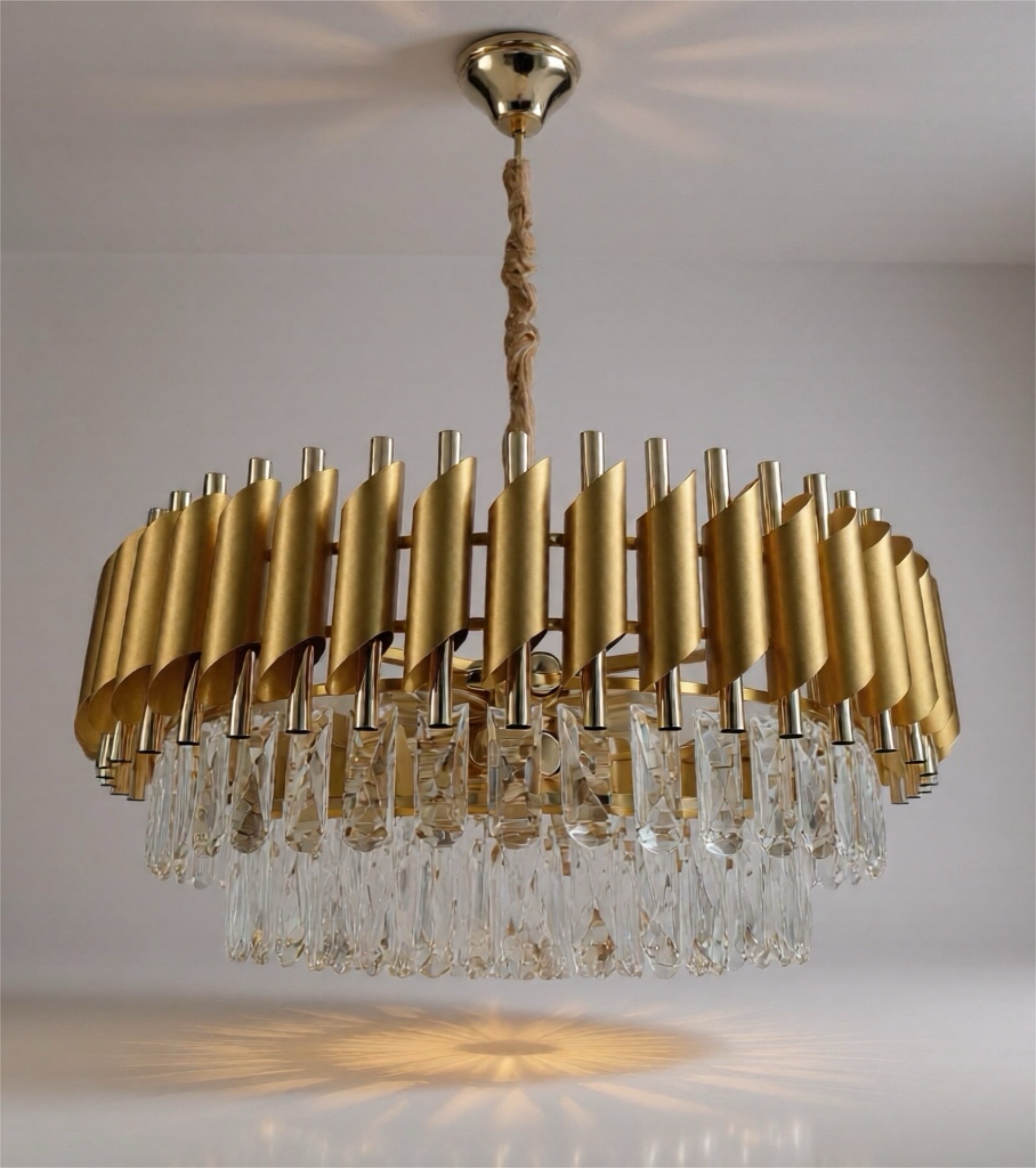 Lustre avec cristal Haut – Image 3