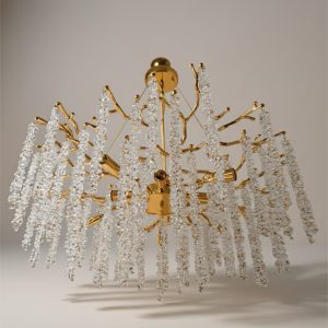 Lustre en cristal branche