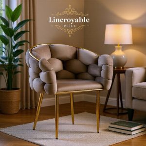 Chaise Ballon Pied Gold