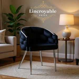 Chaise Ballon Pied Chrome