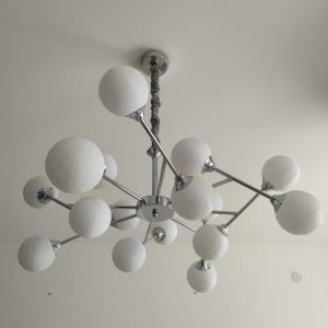 Lustre contemporain 16 lampes