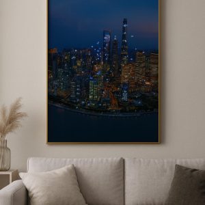 Tableau Skyline Tokyo Gratte-Ciels - Art Urbain Moderne, Déco Design