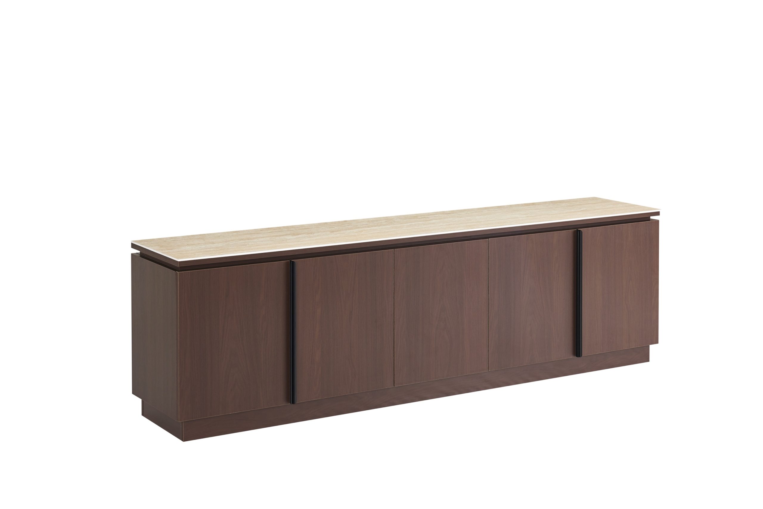 Meuble TV BAIETA MDF noyer / 2m – Image 3